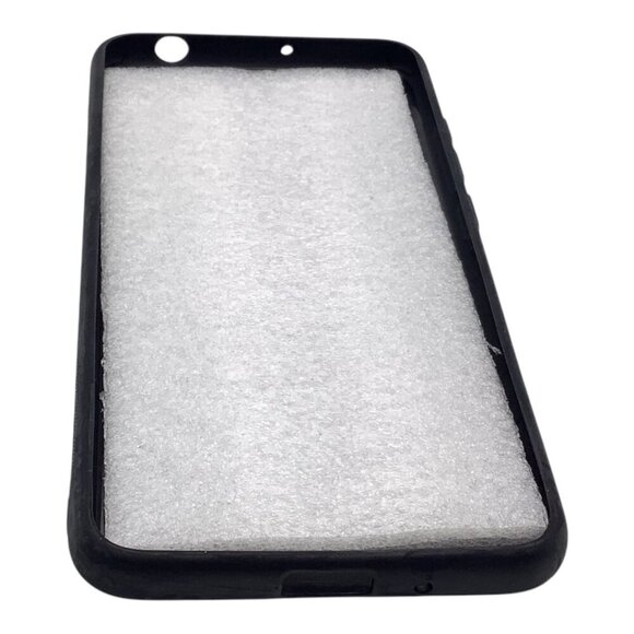 Xiaomi Redmi 6 / 6A Blue Floral Design Phone Case With Circular Ring Holder - Picture 6 of 11